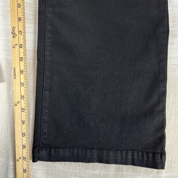 NYDJ Julia Flare Women's Sz 20W Black Jeans Stretch Casual Inseam 27" - Picture 7 of 8